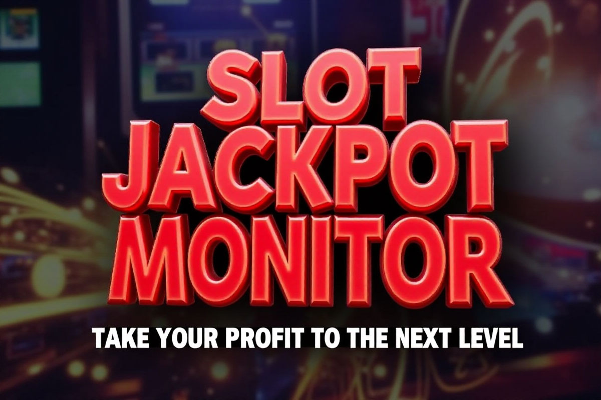 slot jackpot monitor